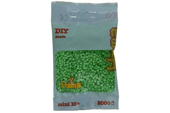 HAMA Hama mini perler 2000stk klar grøn