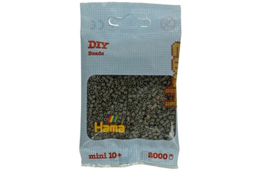 HAMA Hama mini perler 2000stk gråbrun