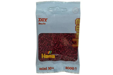 HAMA Hama mini perler 2000stk mørk kirsebær