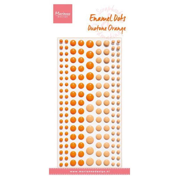 Marianne Design - Enamel Dots "Duotone Orange"