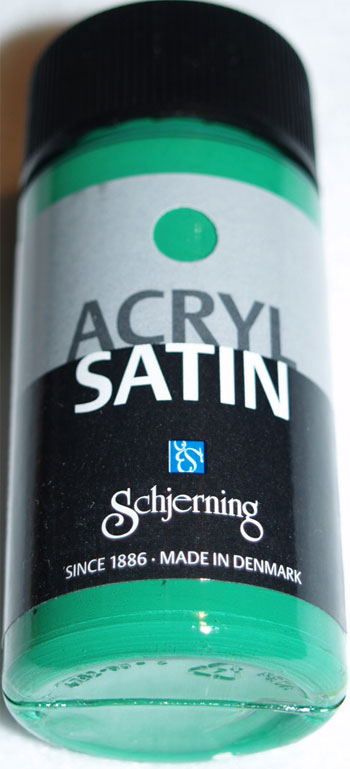 Akryl satin grøn 50ml