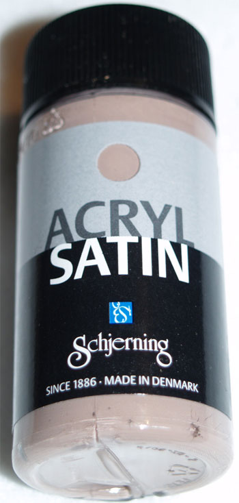 Akryl satin tobak 50ml