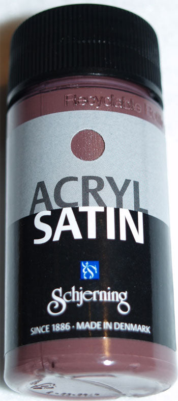 Akryl satin brun 50ml