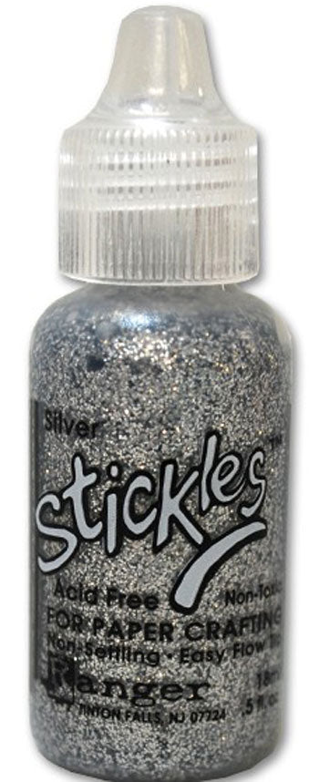 Glitterlim stickles - silver