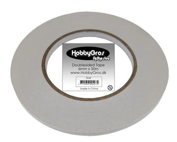 Dobbelt klæbende tape 6 mm