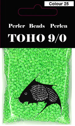 640018 TOHO perler 9/0 40gr farve 25