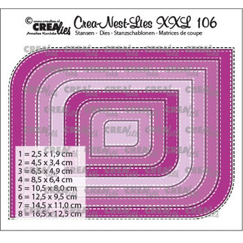 Dies Crealies Crea-Nest-Lies XXL 106