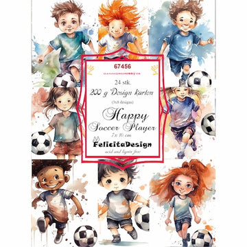 Felicita Design Toppers - Happy Soccer Player