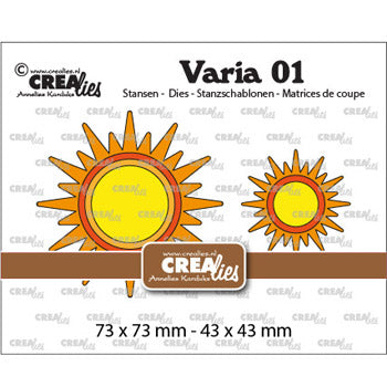 Dies Crealies CLVaria01 Varia 2 sole