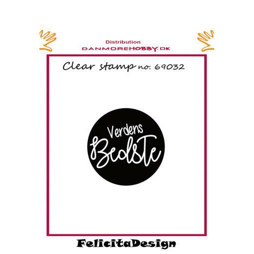 FELICITA DESIGN stempel -VERDENS BEDSTE