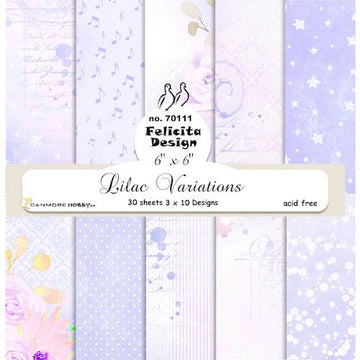 Design Papir: Lilac Variations 30 ark