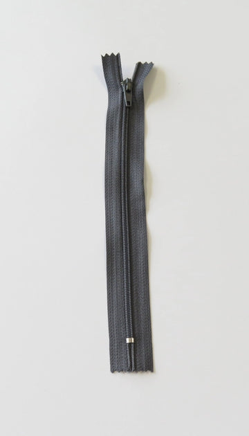 Cose lynlås 6mm delrin,delbar f.m.grå 50cm
