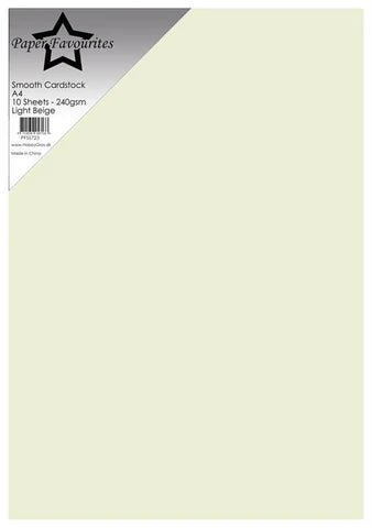 Smooth karton A4 Light Beige