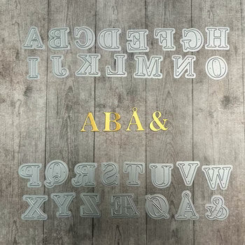 Dies Dan Serif store bogstaver