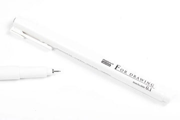 Marvy technical drawing pen 0,1mm sort