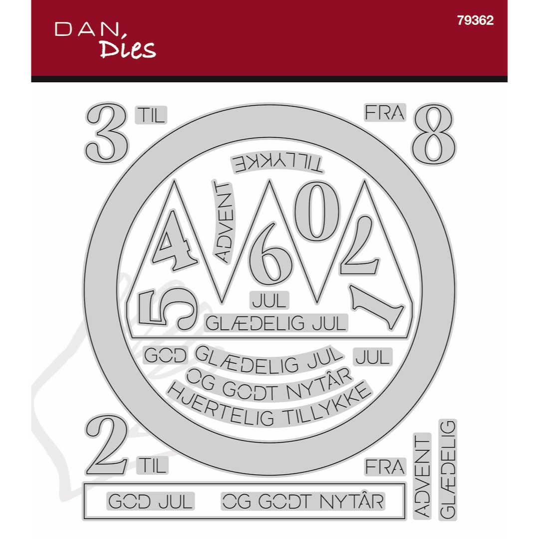 Tilbehør til rund æske 79361