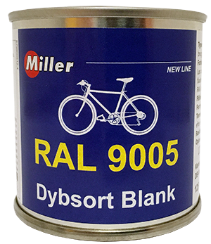 Miller emalje Dybsort 125 ml