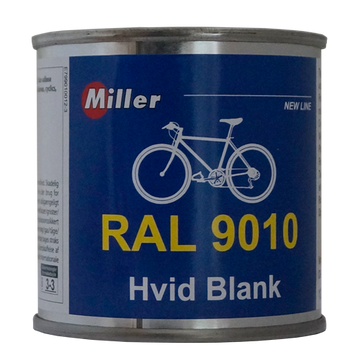 Miller emalje Hvid bl 125 ml