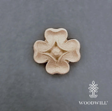 Wood Flower 4,8 x 4,8 cm