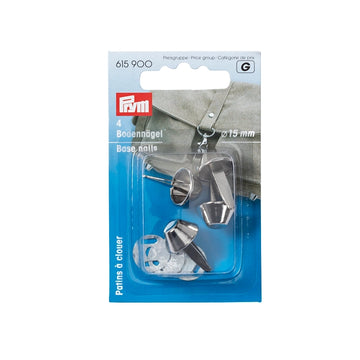 Prym Taskefødder sølv 15 mm (4 stk)