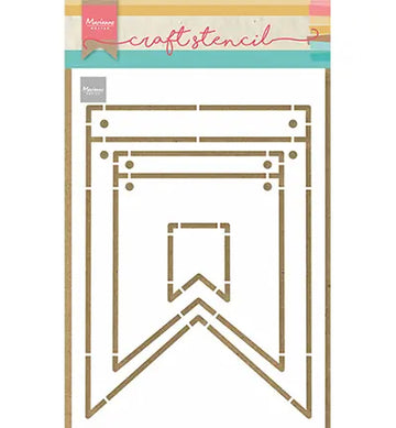 Marianne Design – craft stencils Banners