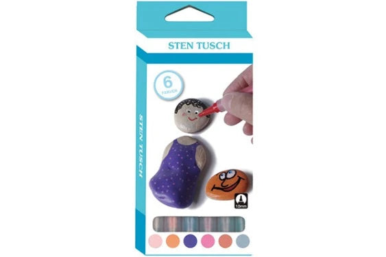 Touché Sten tusch 6stk. ass. 2