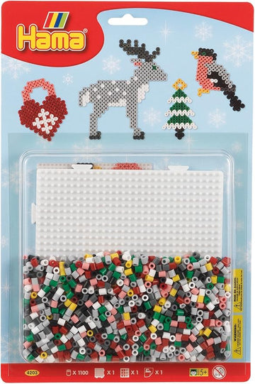 Hama jule motiver 1100 perler