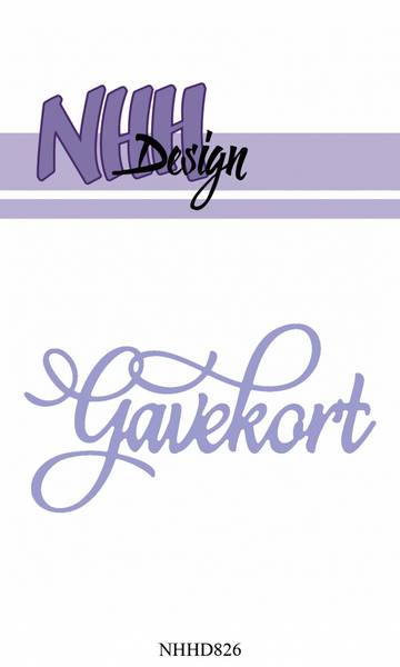 NHH Design - NHHD826 - Dies - Gavekort