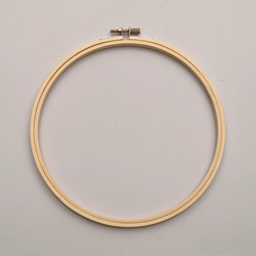 Broderi ring 20 cm. bambus
