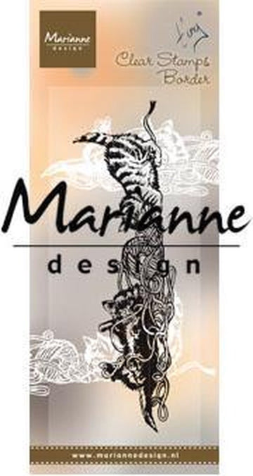 Stempel - Claer stamp - Marianne Design - Tiny's border killinger - TC0873