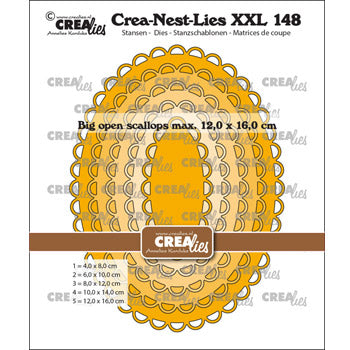 Dies Crealies Crea-Nest-Lies clnestXXL 148