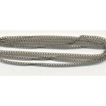 Kæde / metalkæde sølv fv. 1,9mm x 1meter