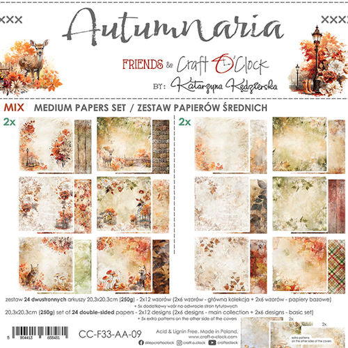 Design papir  Autumnaria