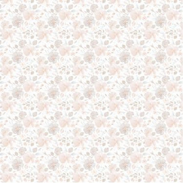 Rosa blomster og blade