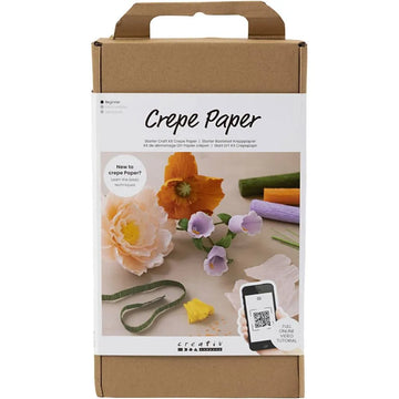 Start DIY Kit Crepepapir 1 Pk., Ass. Farver