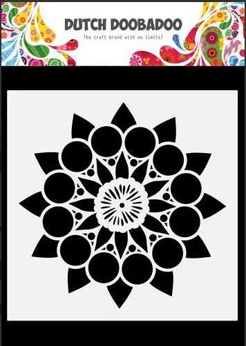 Dutch Doobadoo Dutch Mask Art Doodle Mandala