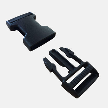 Klik spænde 15 x 30 mm blå