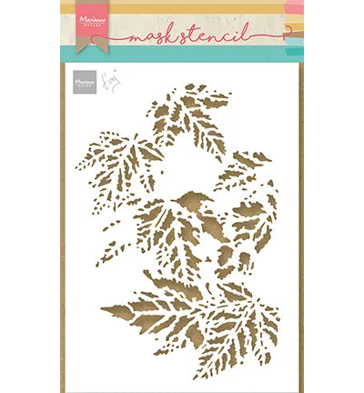 Marianne Design mask stencil PS8135 Tiny’s autumn leaves efterårs blade