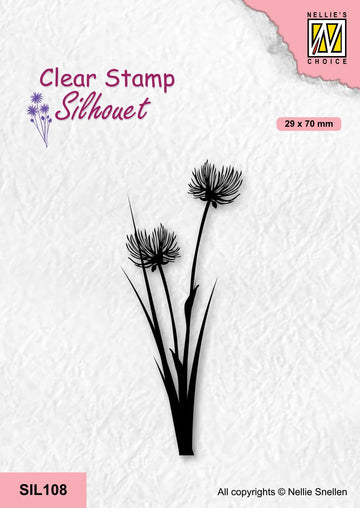 Nellie Snellen stempel blomst