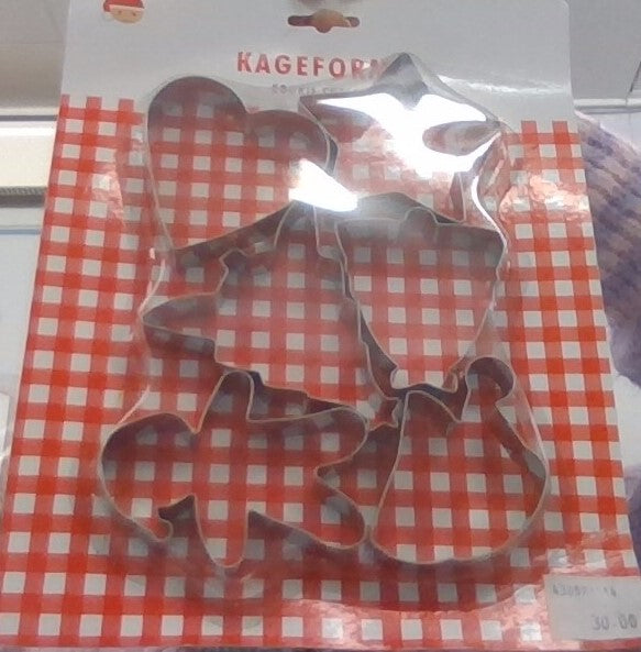 Kage udstikker til jul