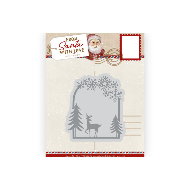 Amy Design - From Santa With Love - Reindeer Scene - ADD10278