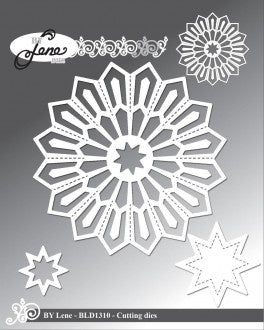 By Lene Die Cut/Emb, Doily-2