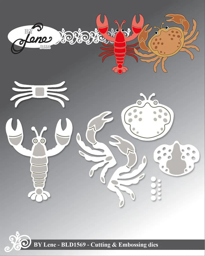 BY Lene Dies "Crabs" BLD1569 krabber