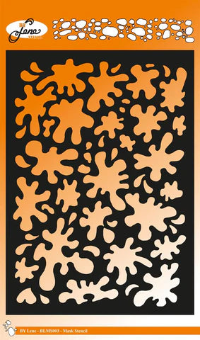 BY Lene Stencil "Splatter" BLMS003