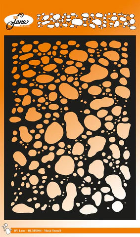 BY Lene Stencil "Stones" BLMS004