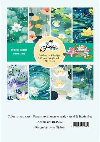 Lene Paperpad "Water Lilies"