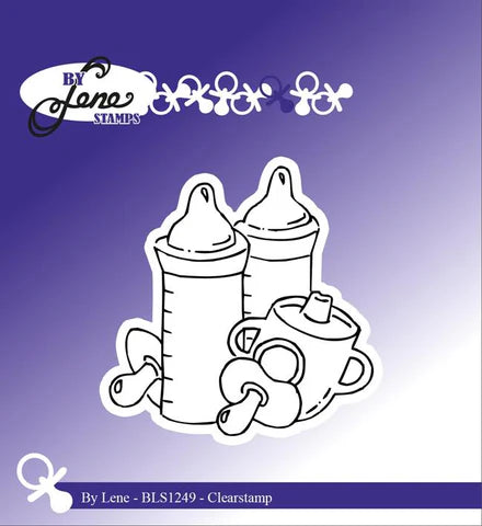 BY Lene Clearstamp "Baby Bottle" BLS1249