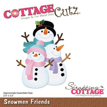 Scrapping Cottage - Dies - Snowmen Friends