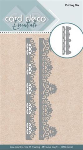 Card Deco Dies "Flower Border" CDECD0137