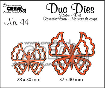 Dies Crealies Duo Dies 44 sommerfugle